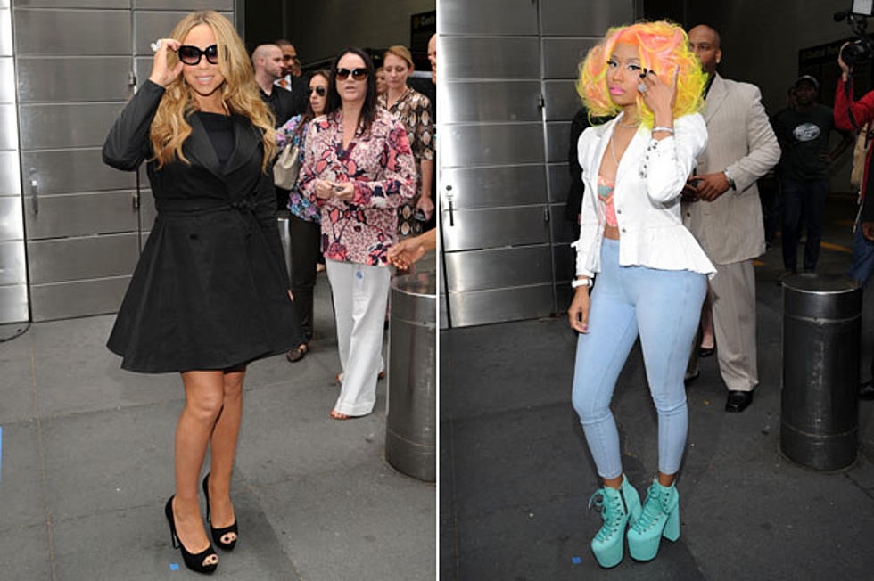Are ‘American Idol’ Judges Nicki Minaj + Mariah Carey Already Feuding?