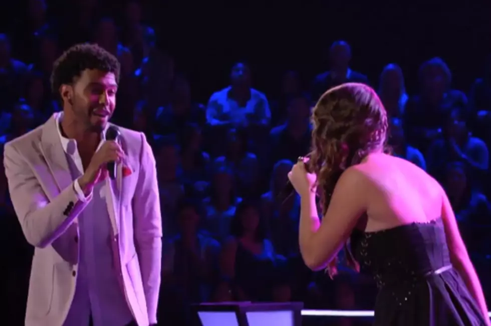 Aquile + Nathalie Hernandez Battle to ‘You Give Me Something’ on ‘The Voice’