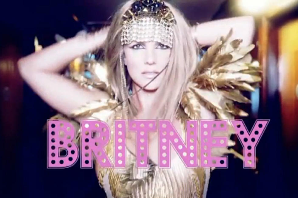 Britney Spears Goes Blond + Brunette in New Fantasy Twist Print Ad