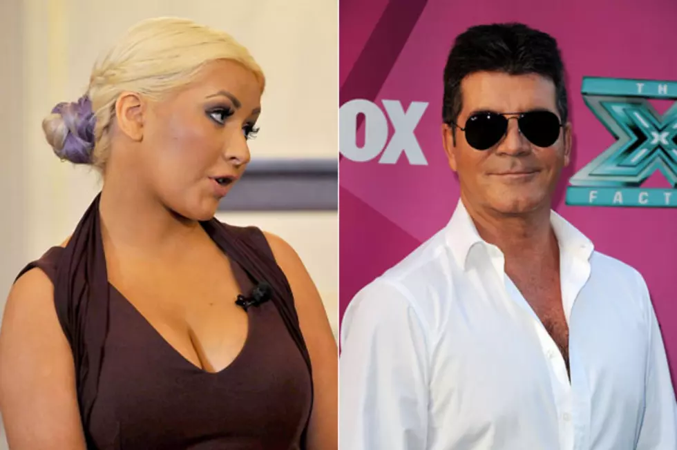 Christina Aguilera Calls Simon Cowell a ‘D—,’ Scorns ‘Buttf— People’