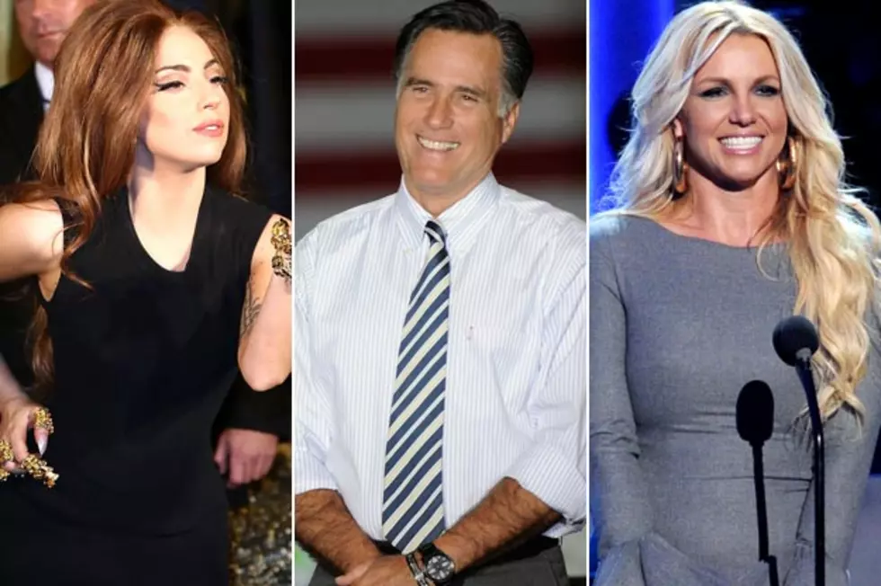 Mitt Romney Supporters Prefer Lady Gaga to Britney Spears