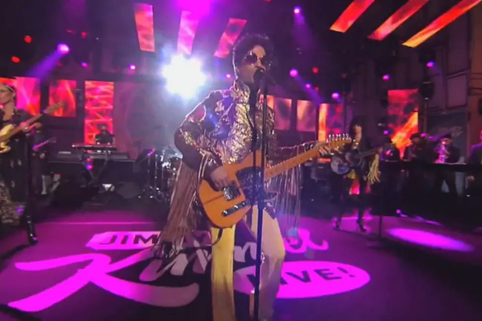 Prince Performs New Song ‘Rock n Roll Love Affair’ on ‘Kimmel’
