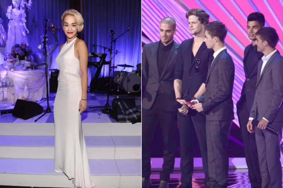The Wanted Working With Rita Ora