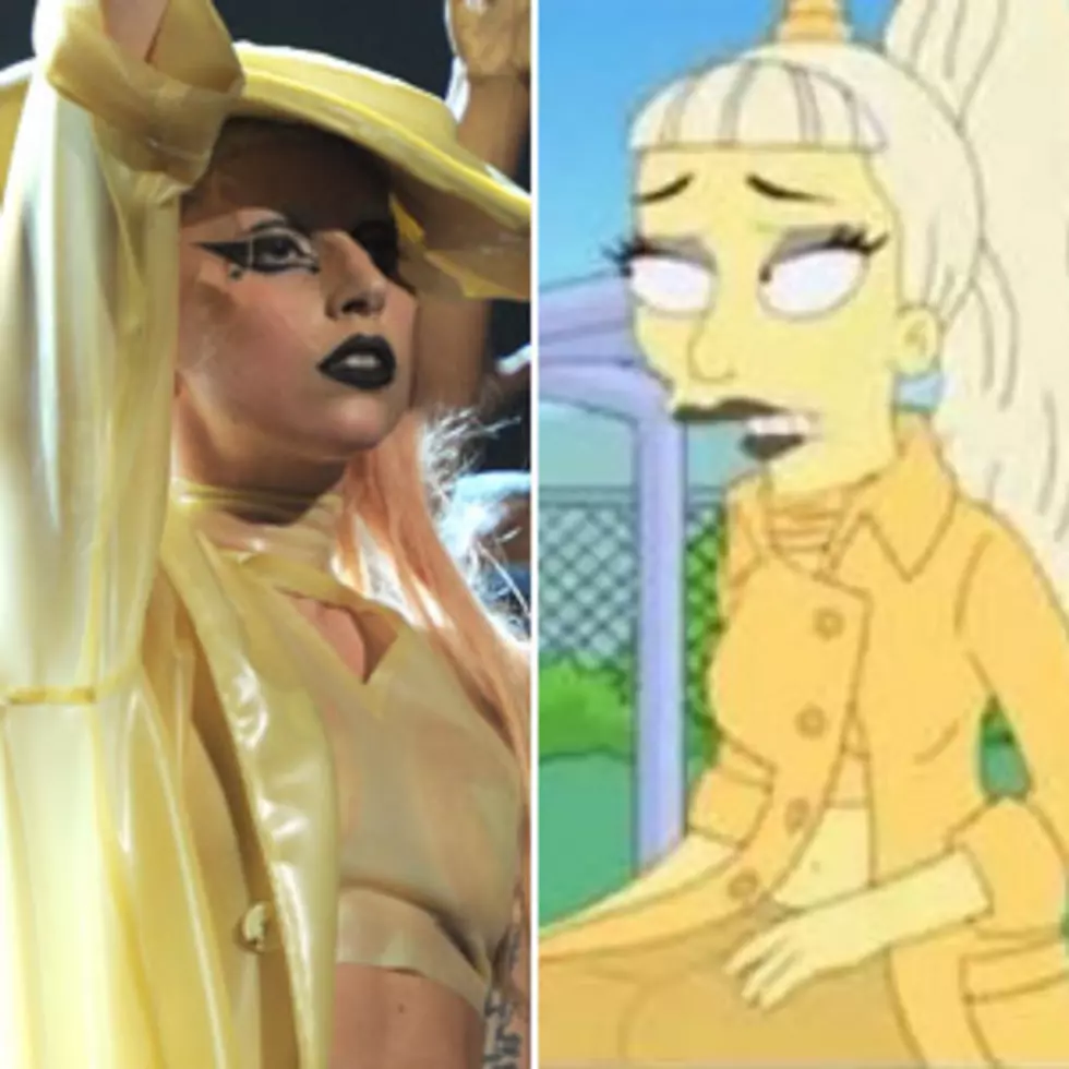 Lady Gaga &#8211; Pop Star Cameos on &#8216;The Simpsons&#8217;