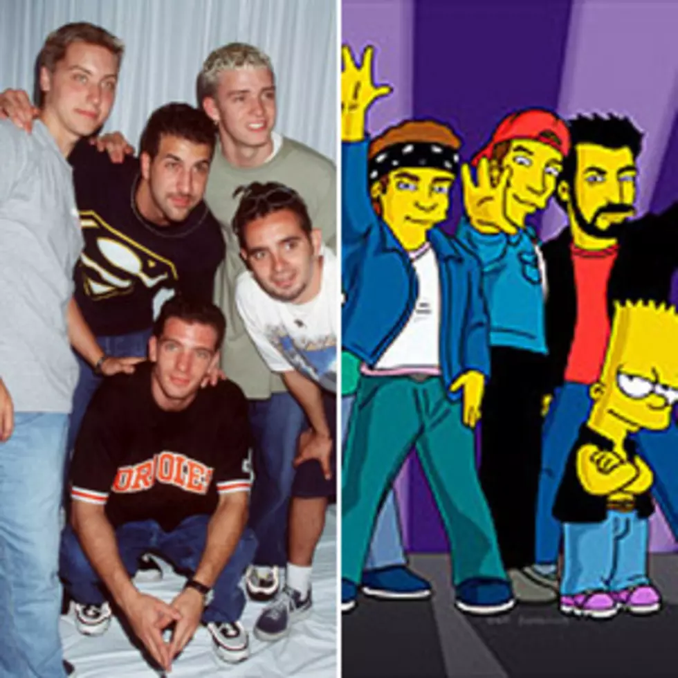 &#8216;N Sync &#8211; Pop Star Cameos on &#8216;The Simpsons&#8217;