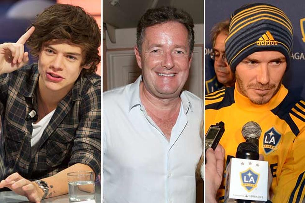 One Direction Had a Twitter Fight With Piers Morgan + David Beckham Is to Blame