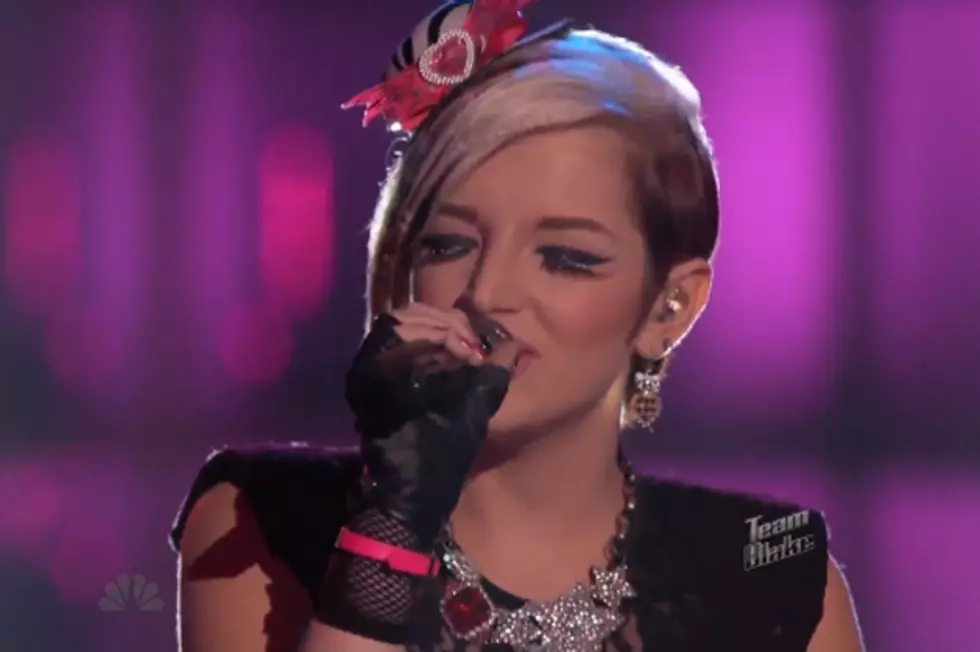 Michaela Paige Attempts to ‘Blow Me (One Last Kiss) on ‘The Voice’