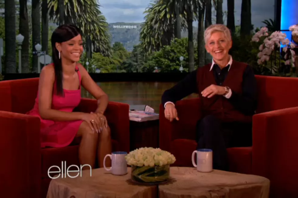 Rihanna Tells Ellen About Being Naked + Becoming a Mom Someday