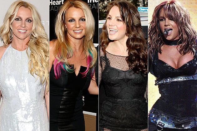 Britney Spears New Hair Colors