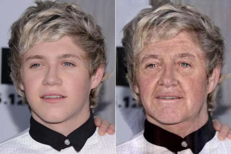 Niall Horan of One Direction as an Old Man