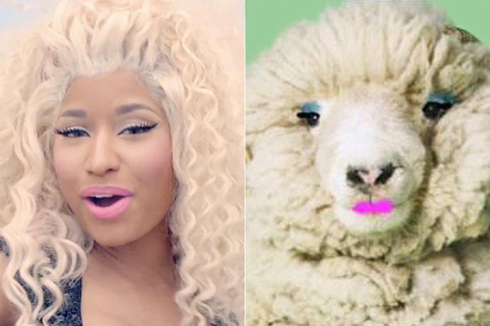 Nicki Minaj + This Sheep &#8211; Celeb Look-Alikes