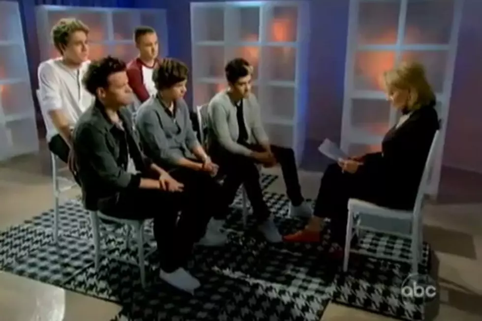 Watch One Direction’s Interview With Barbara Walters
