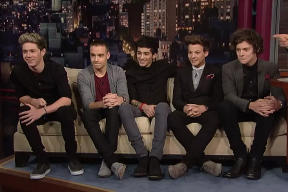 One Direction Talk Gangs + Perform &#8216;Little Things&#8217; on &#8216;The Late Show&#8217; With David Letterman