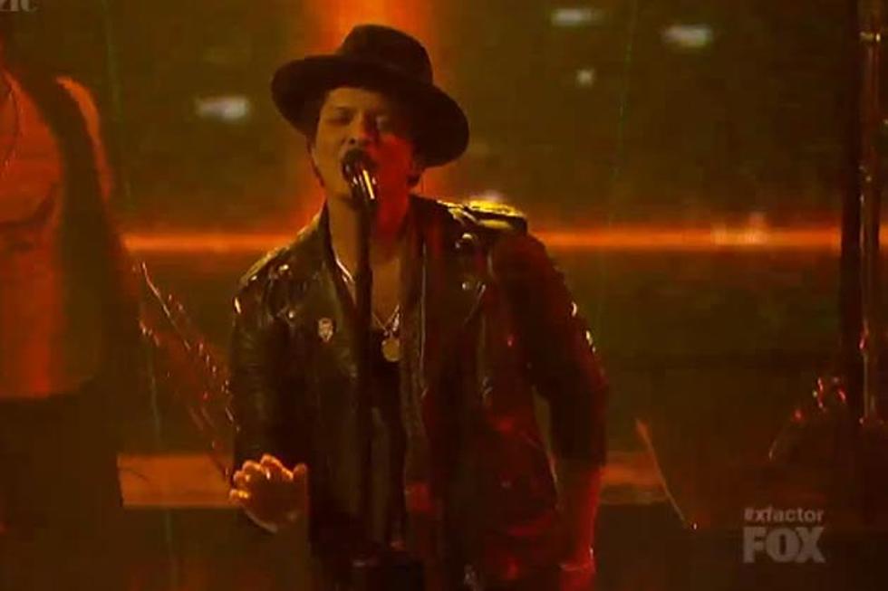 Bruno Mars Brings No.1 Hit &#8216;Locked Out of Heaven&#8217; to &#8216;X Factor&#8217;