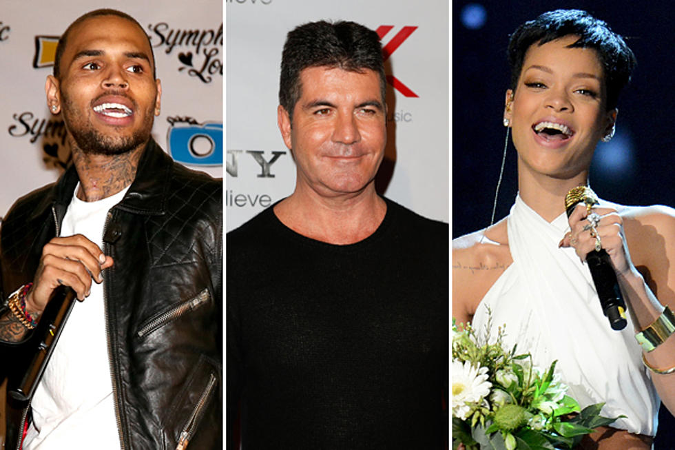 Is Simon Cowell Trying to Get Rihanna + Chris Brown on the ‘X Factor’ Panel?