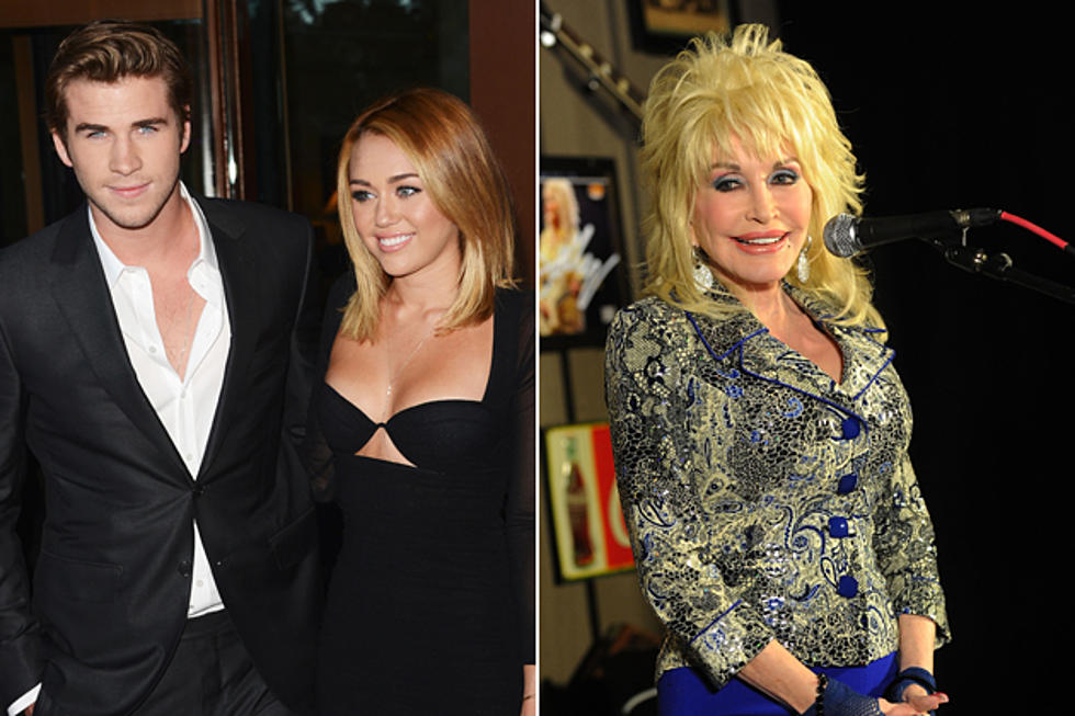 Dolly Parton Approves of Miley Cyrus + Liam Hemsworth&#8217;s Engagement