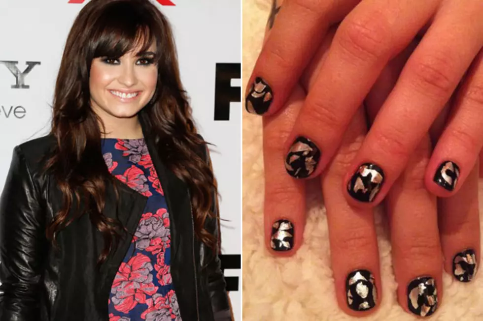 Demi Lovato &#8211; Outrageous Nail Art