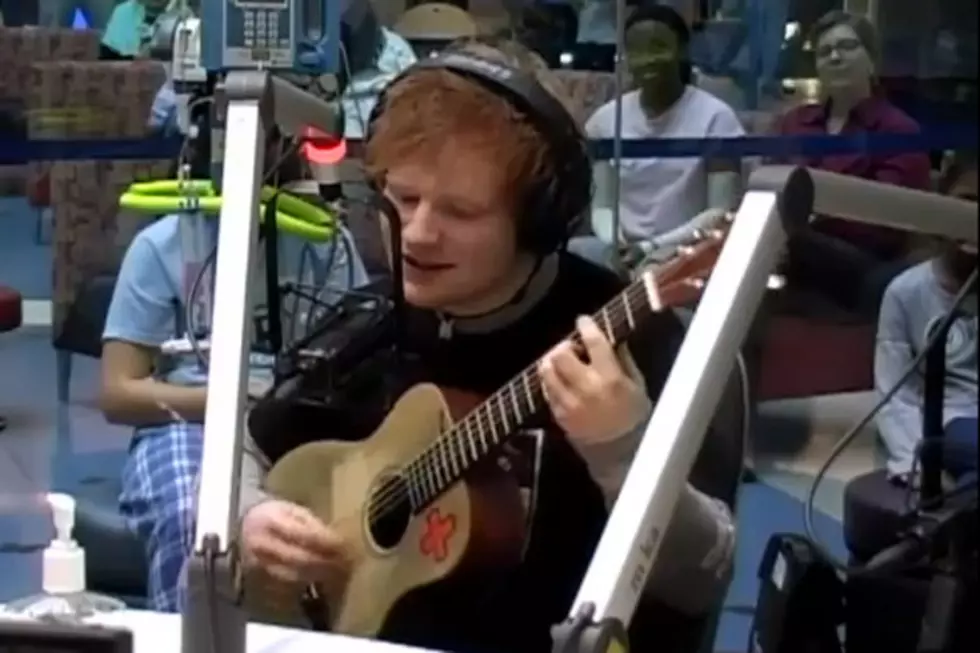 Ed Sheeran Performs ‘Kiss Me’ at The Children’s Hospital of Philadelphia