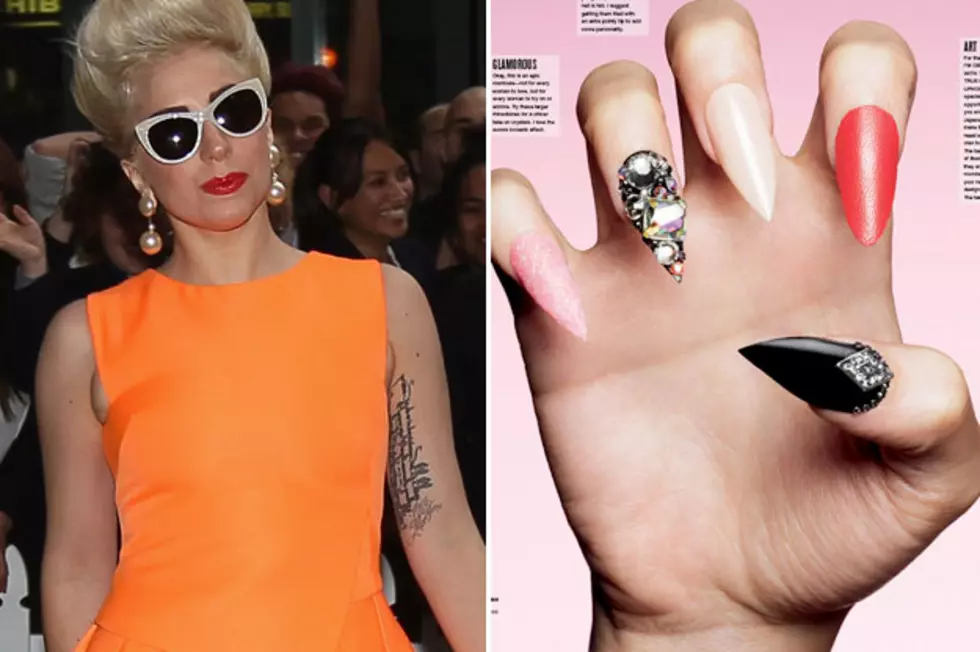 Lady Gaga &#8211; Outrageous Nail Art