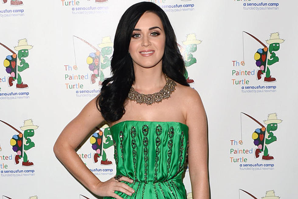 Katy Perry Poses With Camel in Dubai