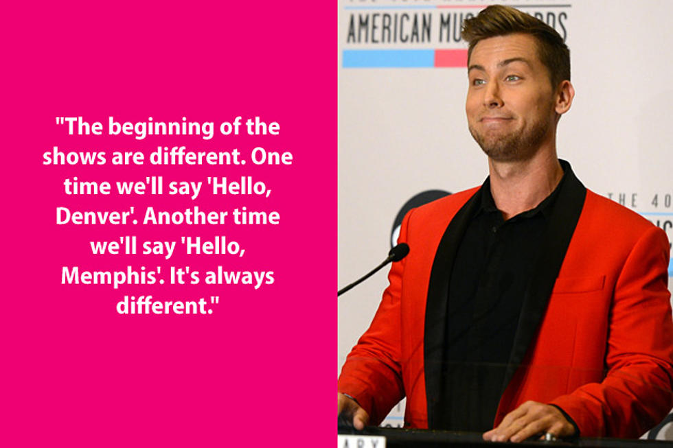 Dumb Celebrity Quotes &#8211; Lance Bass
