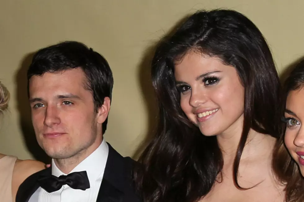 Selena Gomez Hits It Off With Josh Hutcherson at 2013 Golden Globes