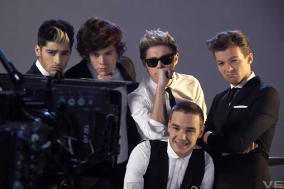 Go Behind the Scenes of One Direction’s ‘Kiss You’ Video