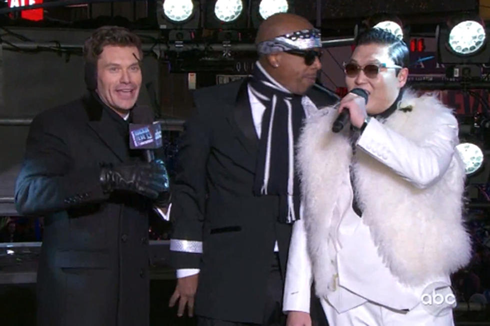 Psy Retires ‘Gangnam Style’ With M.C. Hammer on ‘New Year’s Rockin’ Eve’