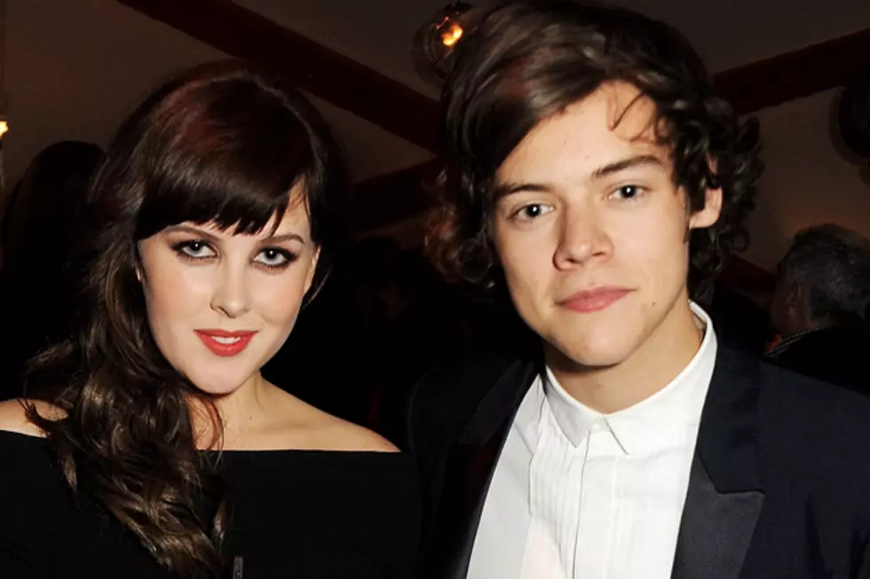 Harry Styles Attends GQ Party With Jessie J + Tinie Tempah, Goes Home With Welsh Actress