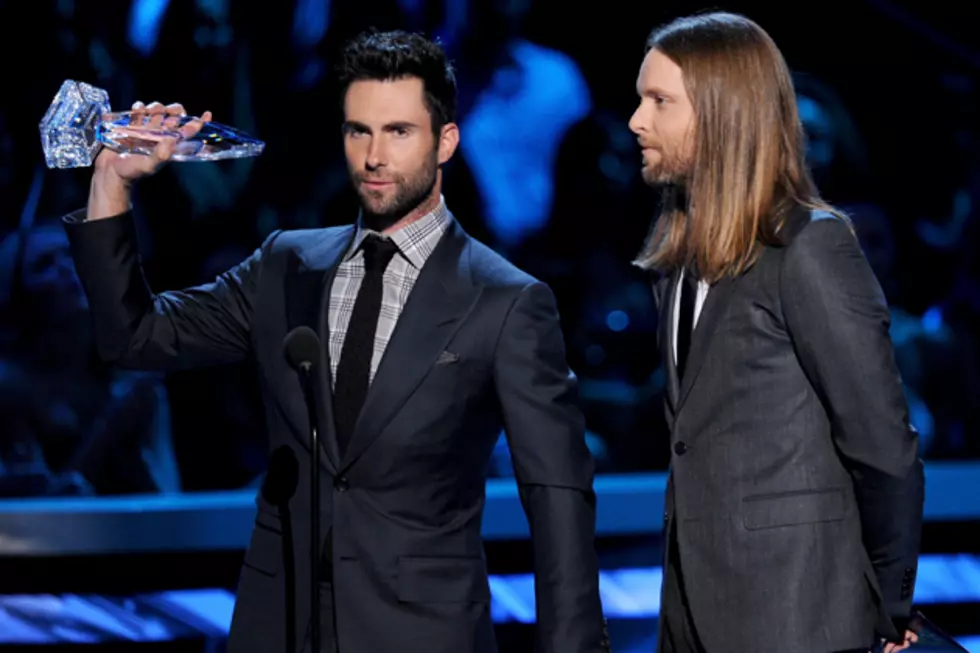 Maroon 5 Wins Favorite Band at 2013 People&#8217;s Choice Awards