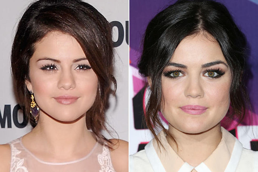 Selena Gomez + Lucy Hale – Celeb Look-Alikes