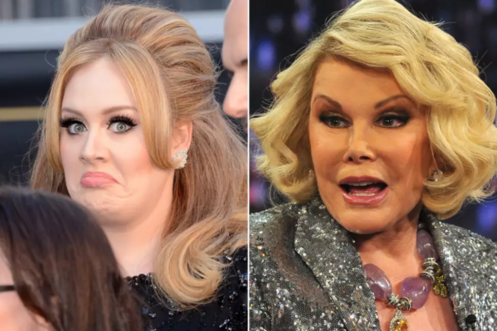 Joan Rivers Makes Fun of Adele&#8217;s Weight on &#8216;The Late Show With David Letterman&#8217;