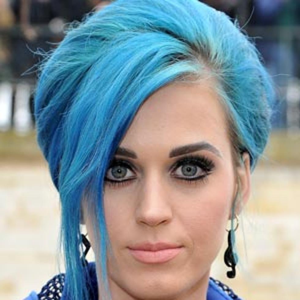 The Blue Updo &#8211; Best Katy Perry Hairstyles