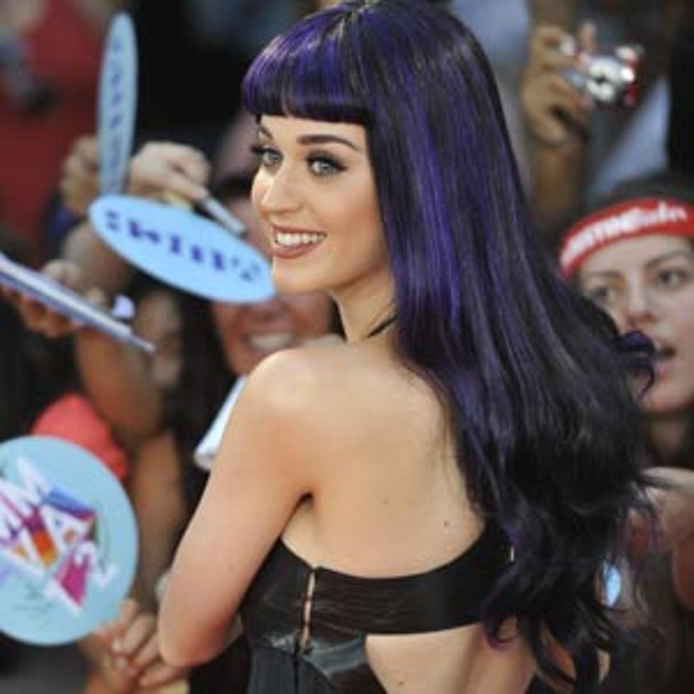 Purple Bangs &#8211; Best Katy Perry Hairstyles