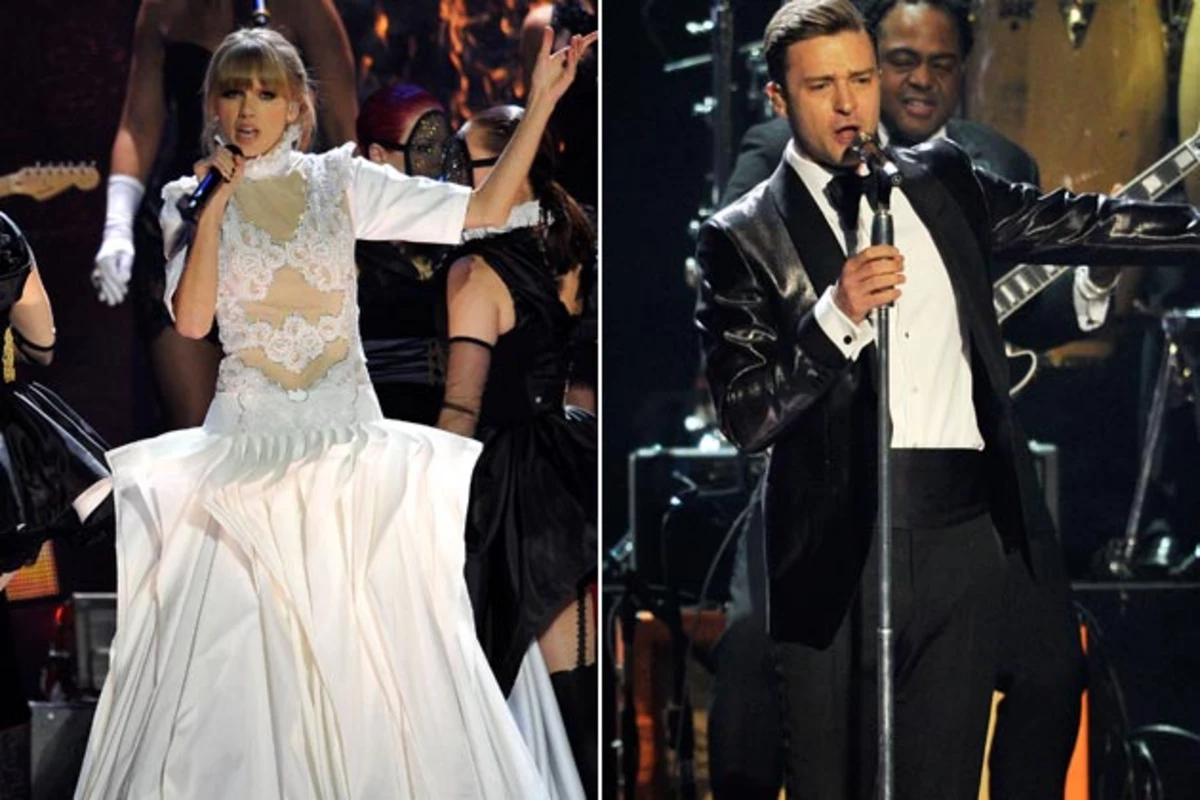 2013 BRIT Awards Performances: Watch Taylor Swift, Justin Timberlake Take  the Stage