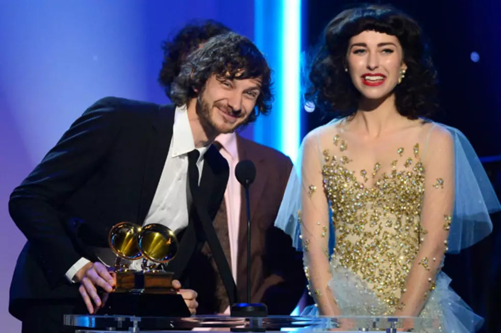 Gotye Takes Home Record of the Year for ‘Somebody That I Used to Know’ at the 2013 Grammys