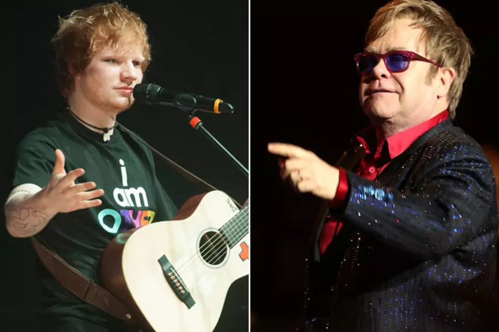 Ed Sheeran Having Nightmares About Elton John Grammy Duet