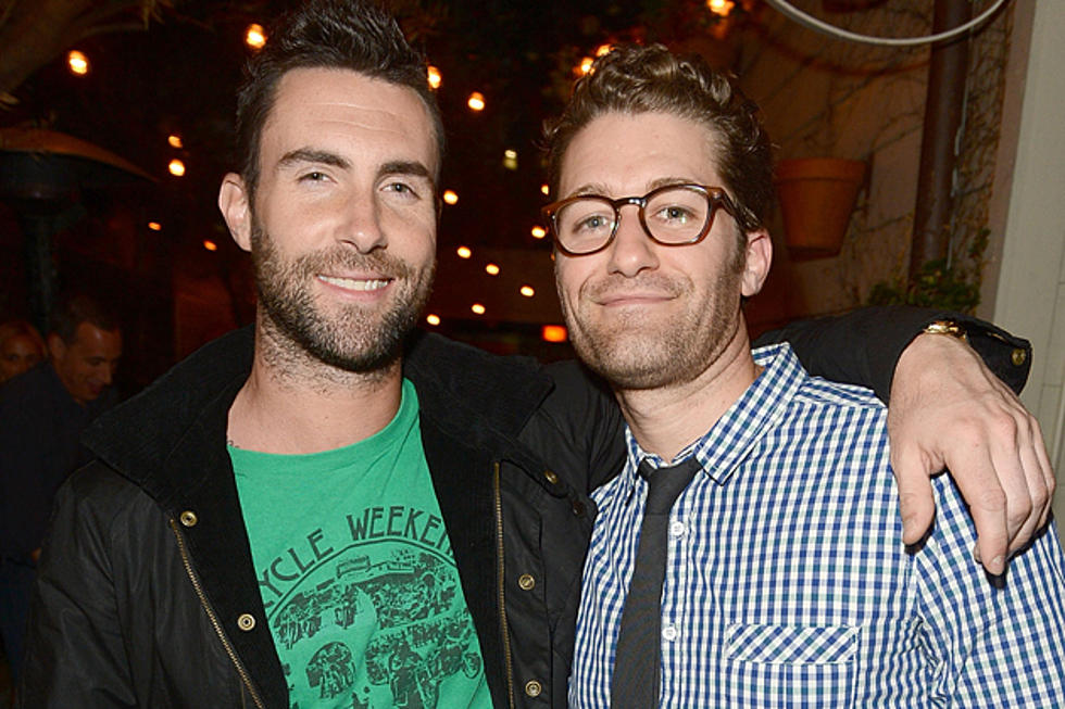 &#8216;Glee&#8217; Star Matthew Morrison Recording &#8216;Luck Be a Lady&#8217; With Adam Levine