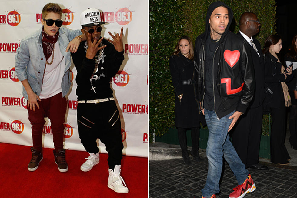 Lil Twist Crashes Justin Bieber&#8217;s Fisker Karma With Chris Brown as a Passenger