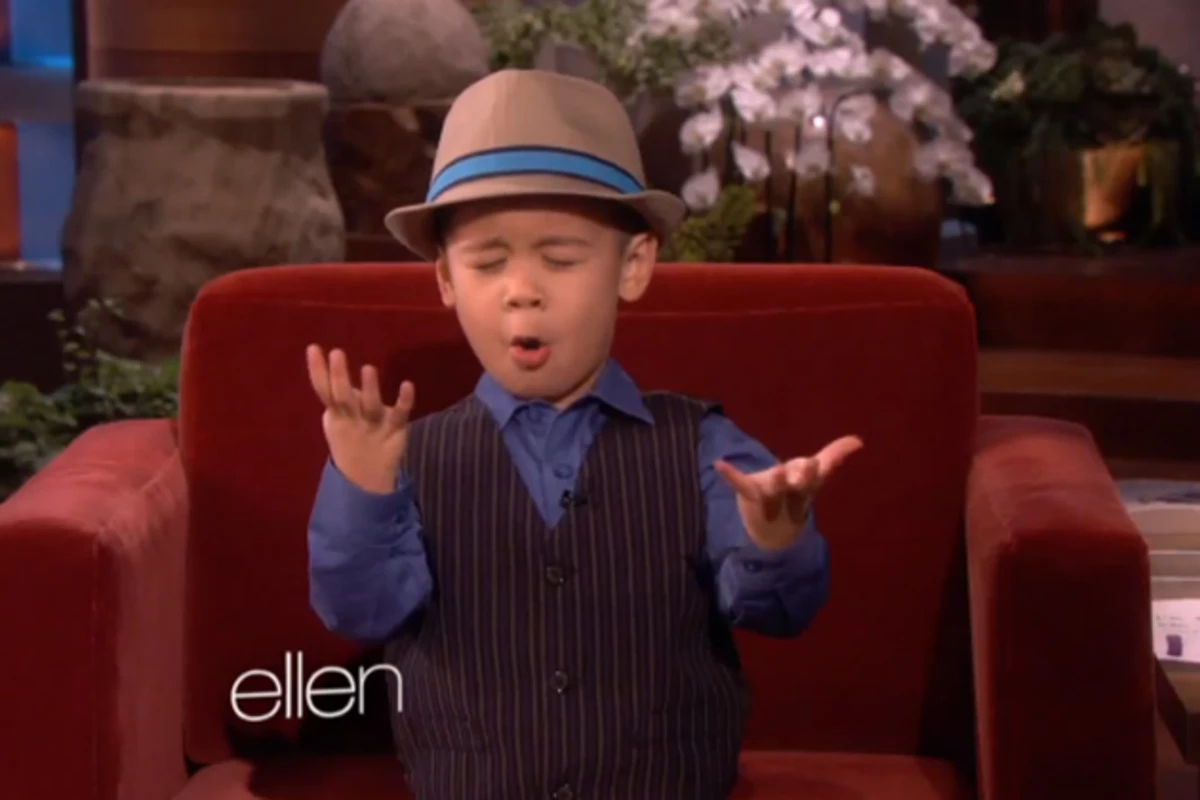 Adorable 4-Year-Old Sings Bruno Mars on 'Ellen'