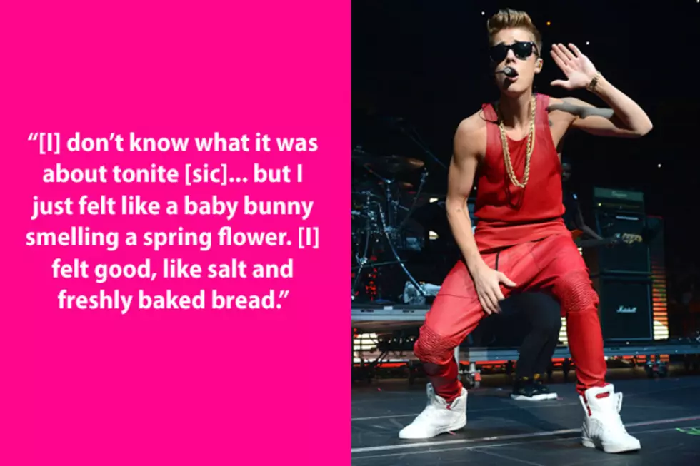 Dumb Celebrity Quotes &#8211; Justin Bieber