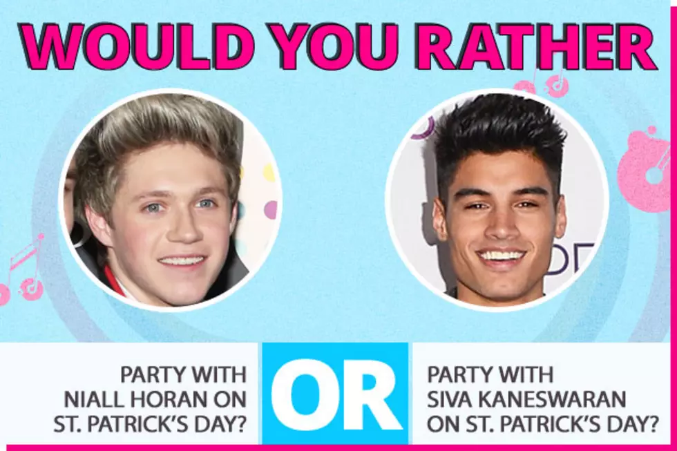 Would You Rather&#8230; Party With Niall Horan or Siva Kaneswaran on St. Patrick&#8217;s Day?