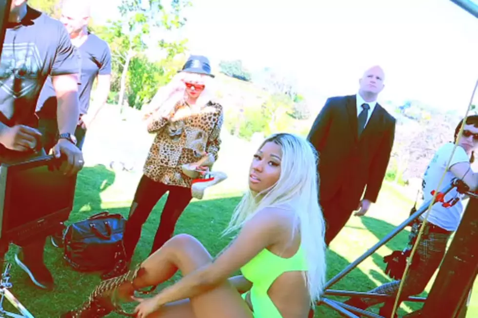 Pop Bytes: Go Behind the Scenes of Nicki Minaj&#8217;s &#8216;High School&#8217; Video + More