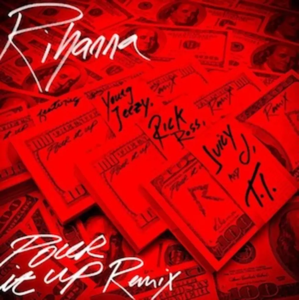 Rihanna Enlists Young Jeezy, Rick Ross, Juicy J + T.I. for &#8216;Pour It Up&#8217; Remix