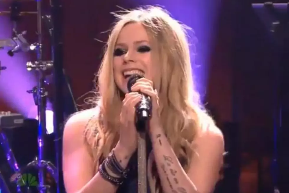 Avril Lavigne Brings ‘Here’s to Never Growing Up’ to ‘Leno’ [Video]