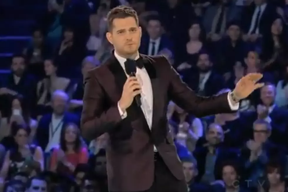 Michael Buble Cavorts With Kelly Ripa, Gerard Butler, Dr. Phil + More in 2013 Juno Awards Intro [Video]