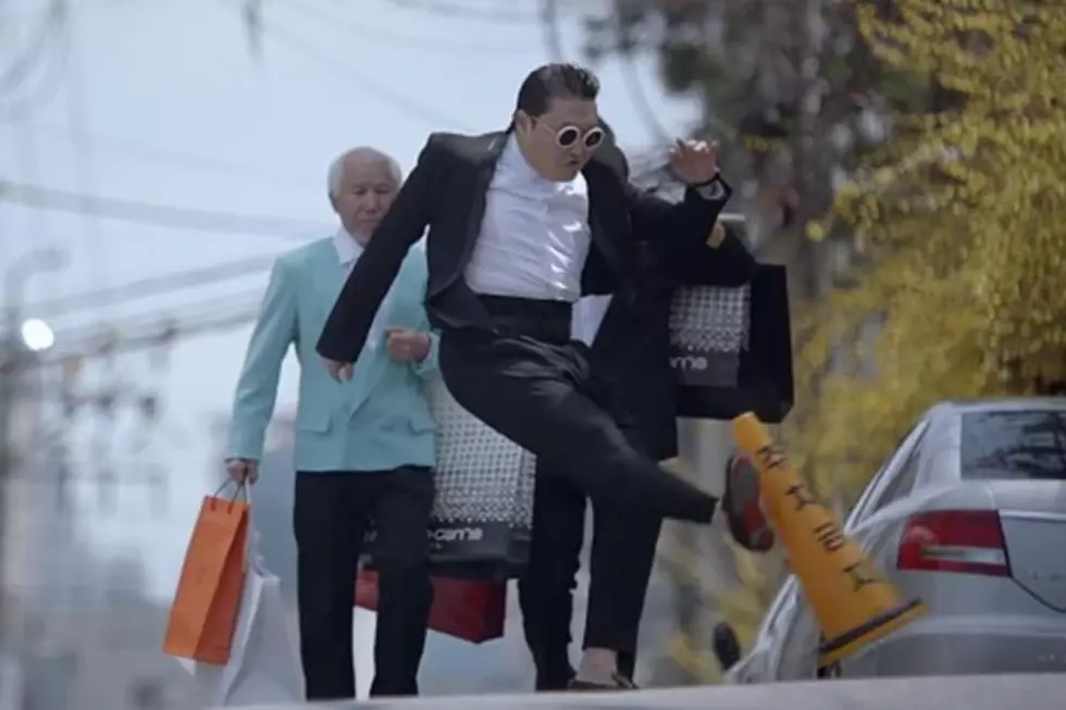 Psy’s ‘Gentleman’ Video Banned in Korea… Because He Kicked an Orange Cone