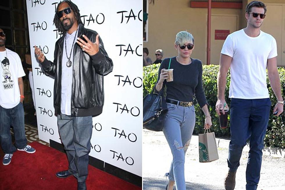 Snoop Lion Reveals Miley Cyrus + Liam Hemsworth Have Split [Video]