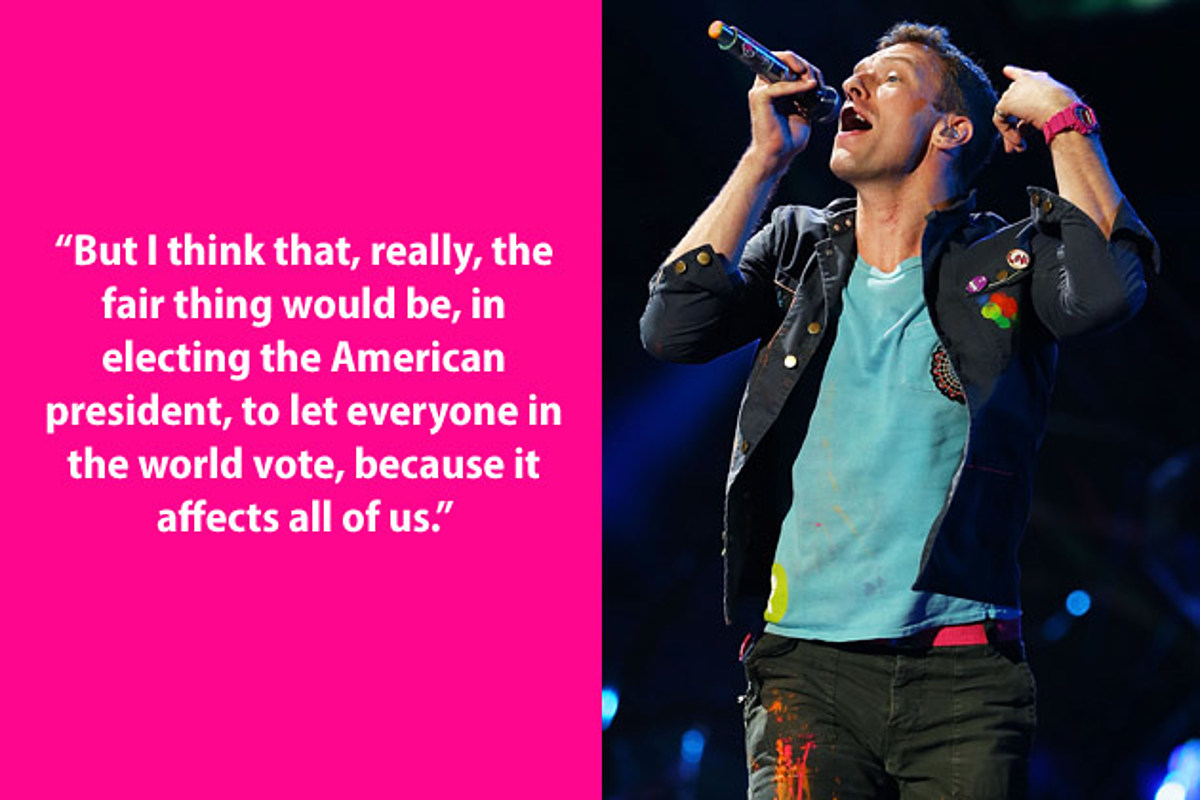 Dumb Celebrity Quotes – Chris Martin