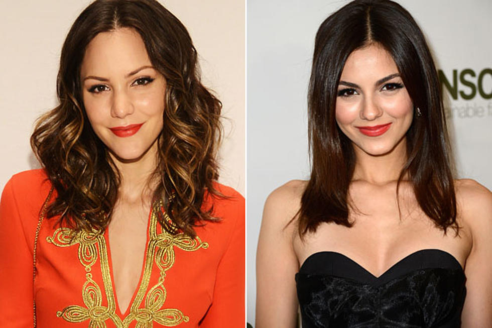 Katharine McPhee + Victoria Justice &#8211; Celeb Look-Alikes